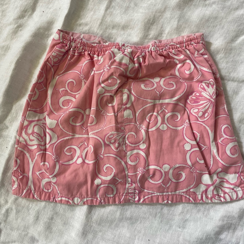 Lilly Pulitzer Pink Mini Skirt